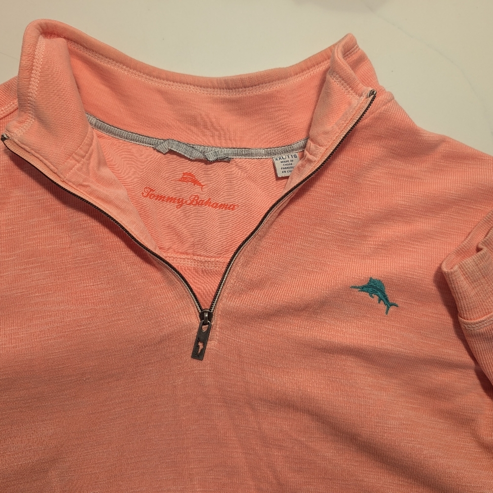 Tommy Bahama Peach Zip-Up Jacket